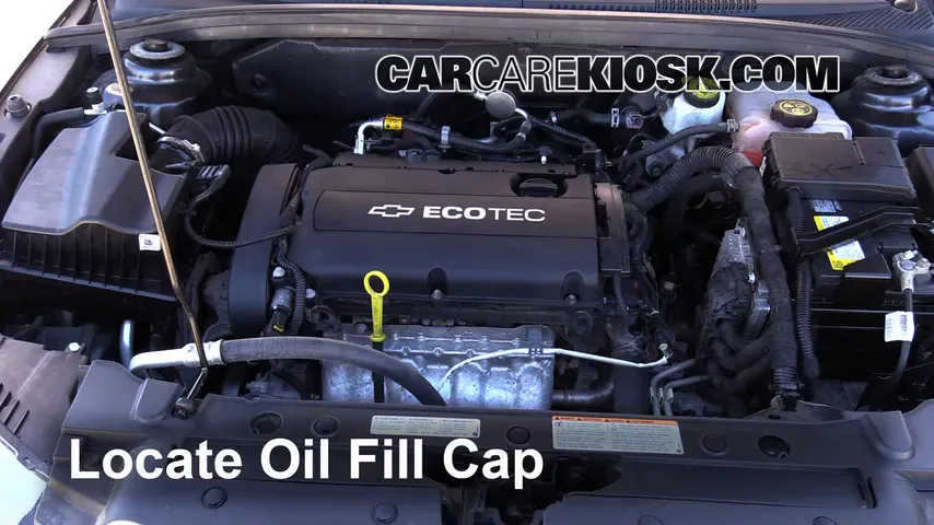 2014 Chevrolet Cruze LS 1.8L 4 Cyl. Sedan (4 Door) Oil Add Oil